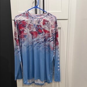 Colorful Long Sleeve Outdoor Shirt